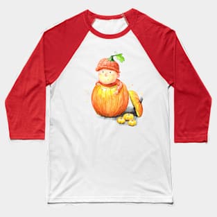 Baby Pumpkin Baseball T-Shirt